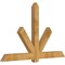 Ekena Millwork Kennewick Rough Sawn Timber Gable Bracket, Western Red Cedar, 84"W x 53"H x 4"D x 6"F, 15/12 Pitch GBW084X53X0406KEN00RWR - alternate 3